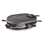 Appareil à raclette Princess 162700 l 1200W l Oval Grill Party 8