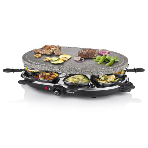 Appareil à raclette Princess 162720 l 1200W l Oval Grill Party 8