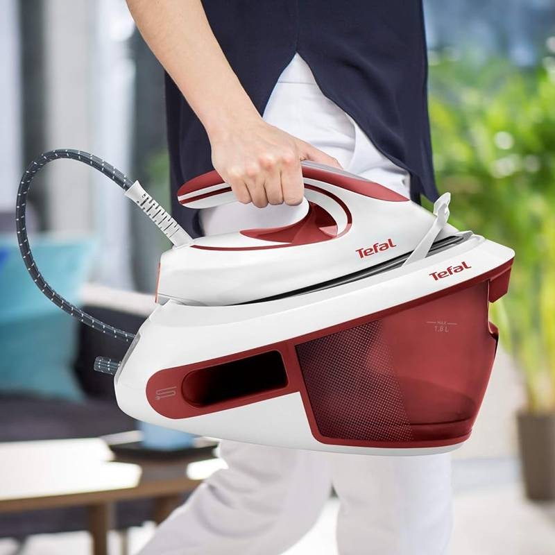 Central à Vapeur TEFAL 2800W l Rouge (SV8030)