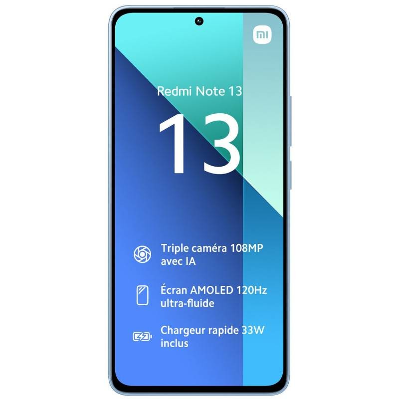 Smartphone Xiaomi Note 13 (8|128GO) - Bleu