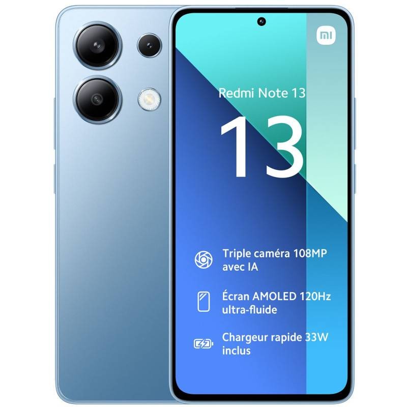 Smartphone Xiaomi Note 13 (8|128GO) - Bleu