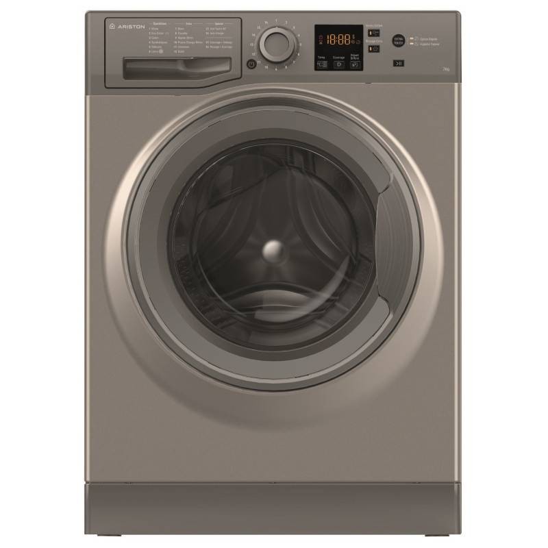 MACHINE À LAVER FRONTALE ARISTON NS823CGGMA 8KG SILVER
