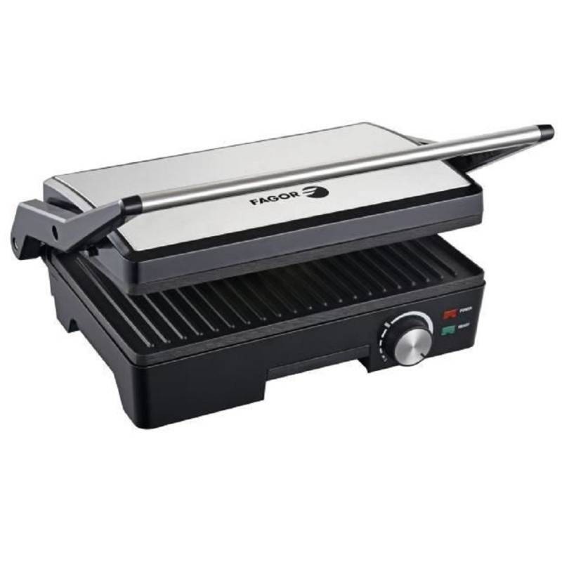 Grill Multifonction Viande et Panini FAGOR FG3481 1600W - NOIR&CHROME