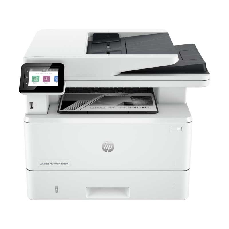 Multifonction LaserJet Pro MFP4103DW l 3 En 1l Wifi l Couleur (2Z627A)