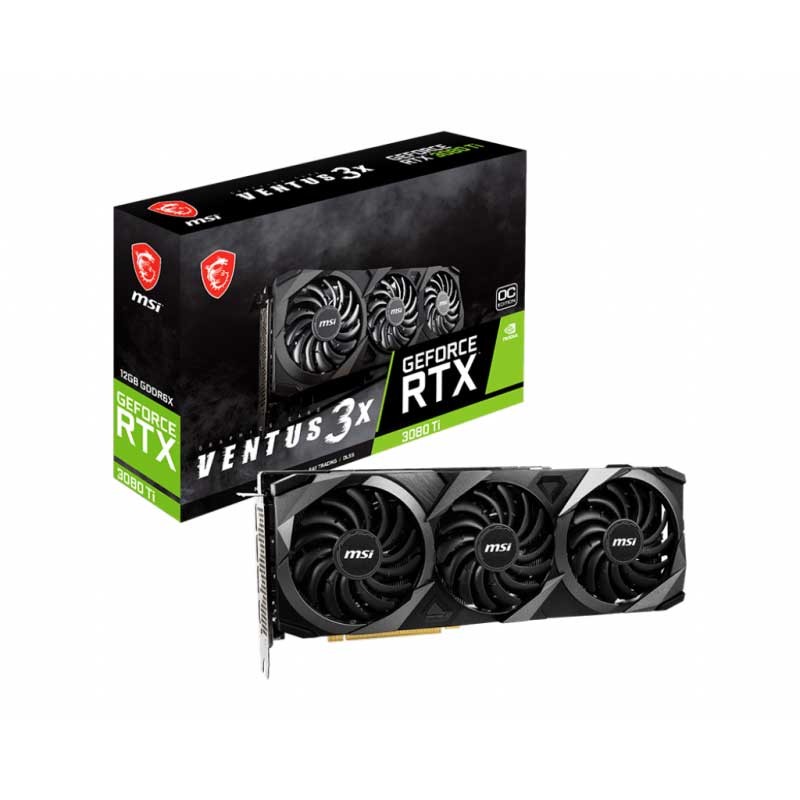 Carte Graphique MSI GEFORCE RTX 3080 SUPRIM 10G LHR