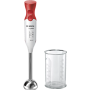 Mixeur plongeant BOSCH MSM64110 450W Blanc& Rouge