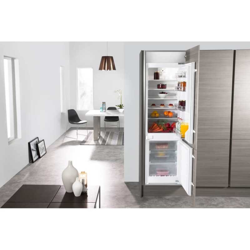 Réfrigérateur congélateur encastrable Whirlpool - blanc - 250L