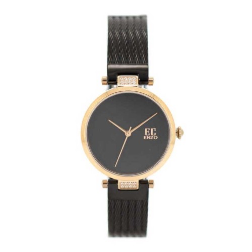 Montre Femme ENZO COLLECTION EC1061-S-MB-F - Noir