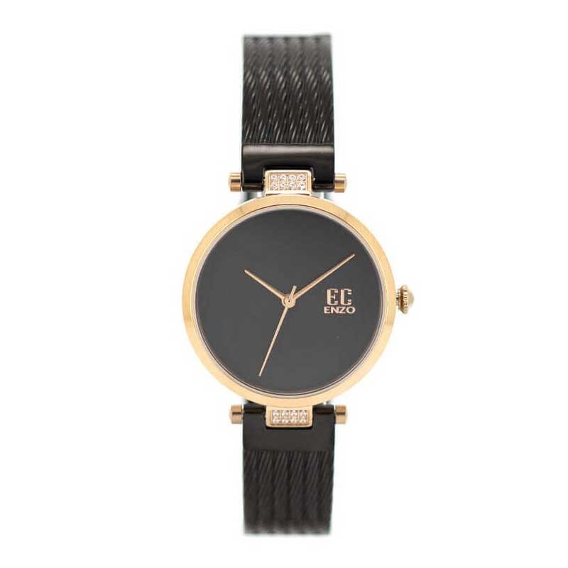 Montre Femme ENZO COLLECTION EC1061-S-MB-F - Noir