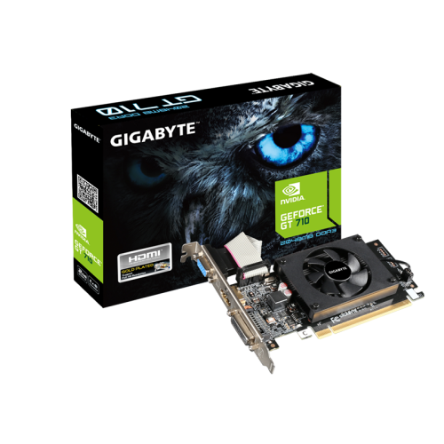 CARTE GRAPHIQUE GIGABYTE GEFORCE GT 710 D3-2GIL  GV-N710D3-2GL