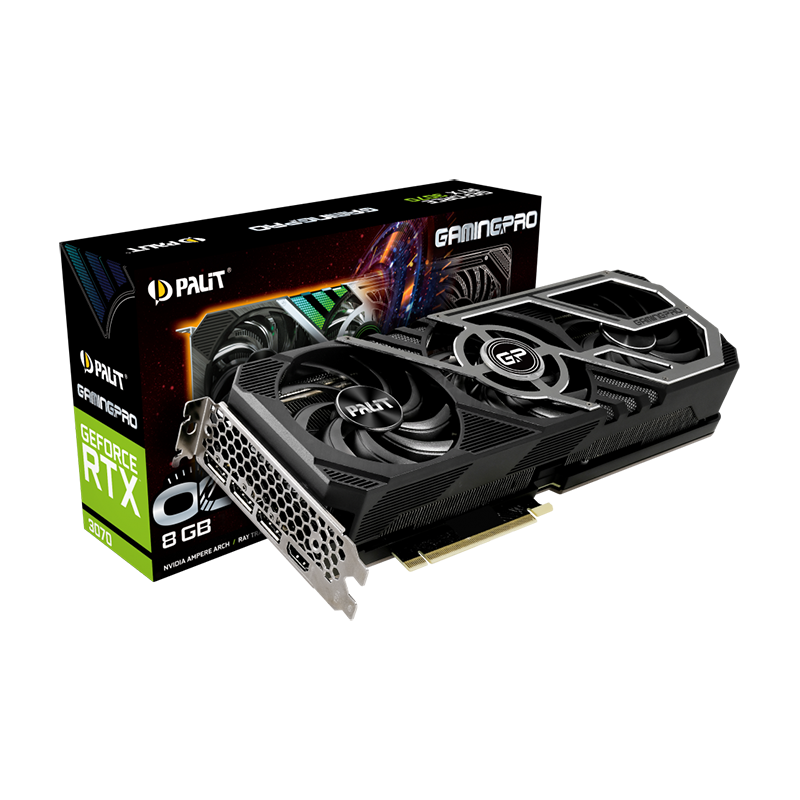 Carte Graphique PALIT RTX3070Ti GAMINGPRO - 8GB GDDR6X