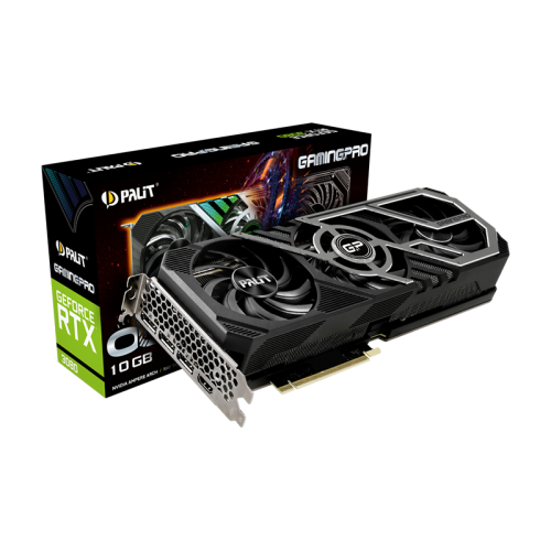 Carte Graphique PALIT VGA RTX3080 GAMINGPRO -10GB GDDR6X