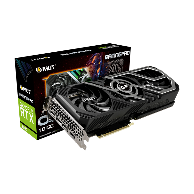 Carte Graphique PALIT VGA RTX3080 GAMINGPRO -10GB GDDR6X