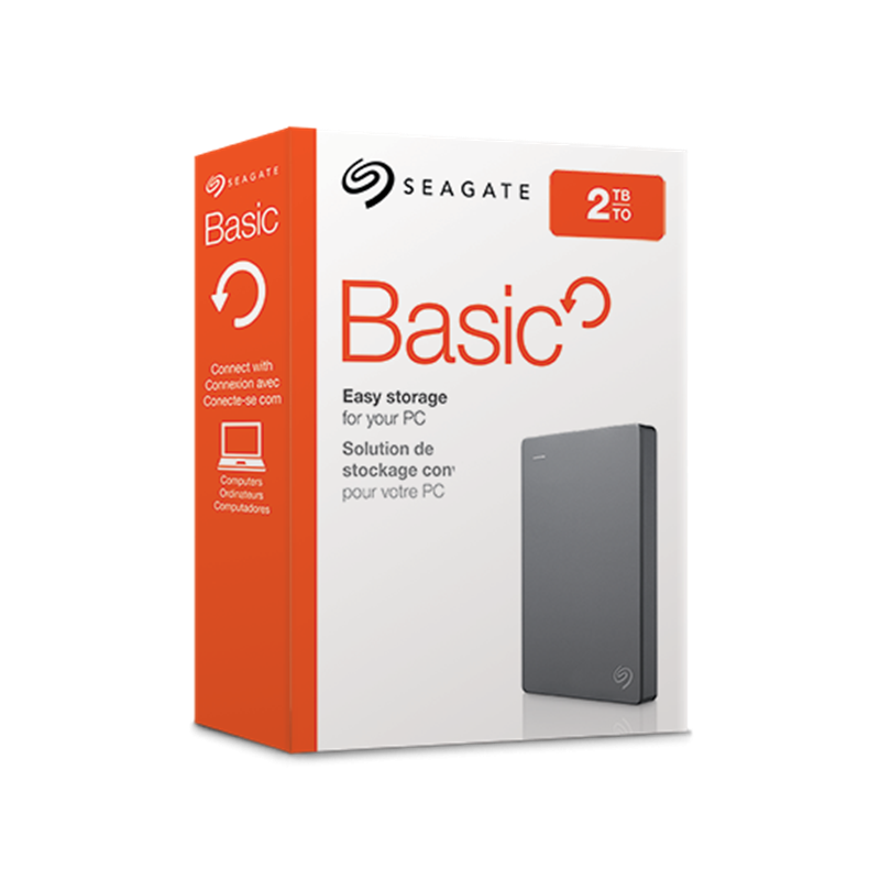 Disque dur externe HDD Seagate Basic 2 To