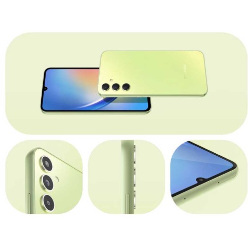 Smartphone SAMSUNG Galaxy A34 5G  - 6Go/128Go - LIME (SM-A346E/DSN)