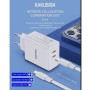 CHARGEUR KAKU KSC-923 DOUBLE SMART CHARGE TYPE-C PD40W l BLANC CHARGEUR KAKU KSC-923 DOUBLE SMART CHARGE TYPE-C PD40W l BLANC