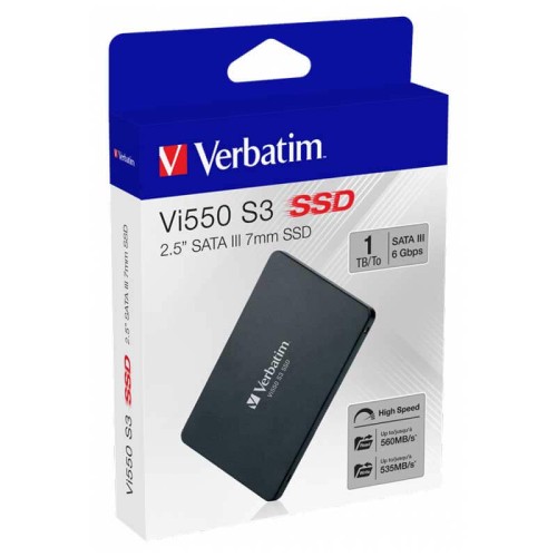 Disque Dur Interne Verbatim  SSD 1To VI550 S3 SATA 2.5" ( 049353)