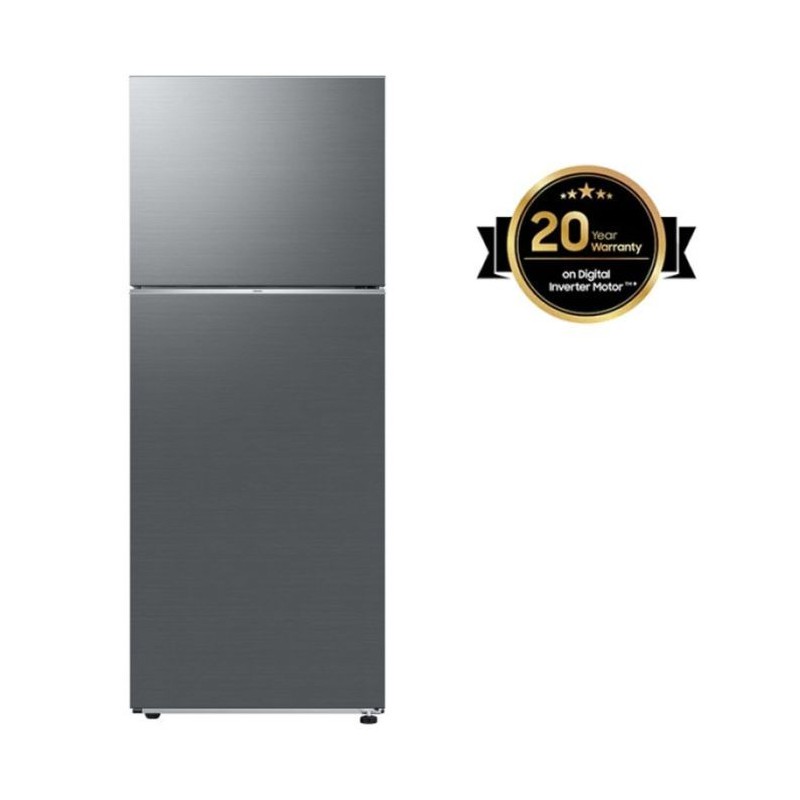 refrigirateur samsung rt42cg6400s9el 415l nofrost view front couleur gris