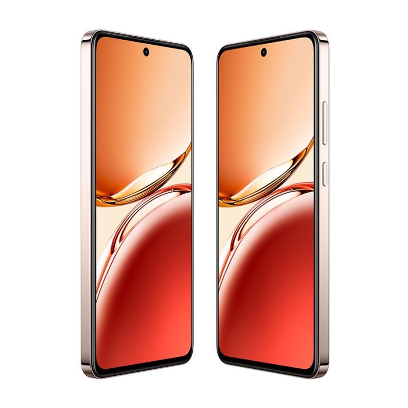 smartphone oppo reno 12 f 5g 12go 256go couleur orange front view