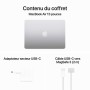 Apple macbook air m3 13 pouces (2024) couleur argent avec chargeur tyoe usb c Apple macbook air m3 13 pouces (2024) couleur argent avec chargeur tyoe usb c