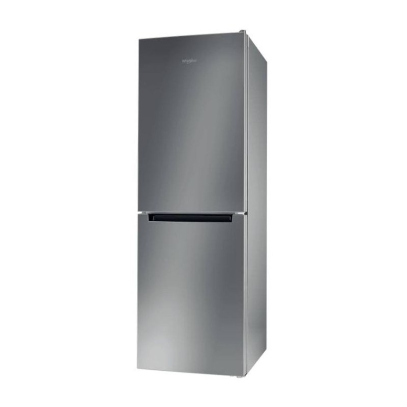 refrigerateur combine whirlpool wnf 711-ex 330 litres nofrost couleur inox