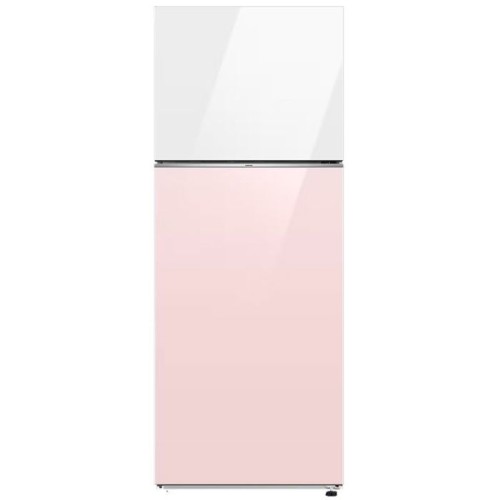 Réfrigérateur SAMSUNG RT47CB66448CEL 460 Litres Rose et Blanc Réfrigérateur SAMSUNG RT47CB66448CEL 460 Litres Rose et Blanc front view