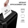 Destructeur de papier Powershred LX65 , déchiqueter 10 feuilles par passage