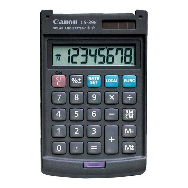 Calculatrice CANON 8 chiffres LS-39E