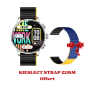 Montre connectée KIESLECT KR2 Noir avec strap 22mm gratuit Montre connectée KIESLECT KR2 Noir avec strap 22mm gratuit