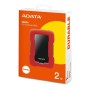 Disque dur externe Adata 2To Antichoc HD330 USB 3.1 Rouge