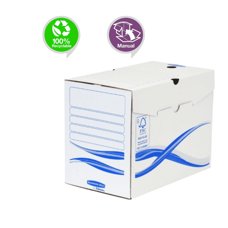 Boîte à archives Bankers Box Basic Fellowes 4460301