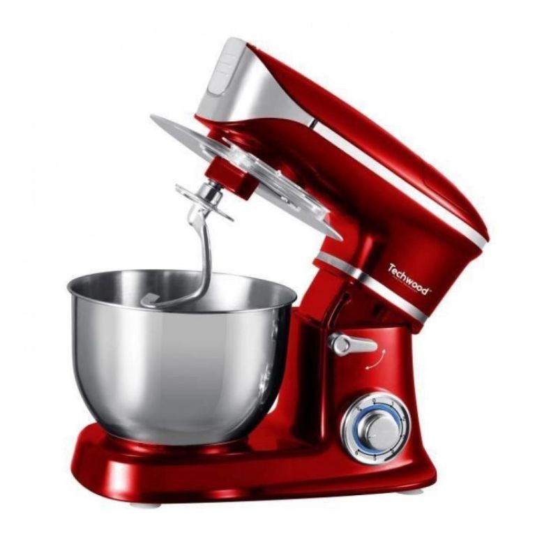 Robot Petrin Techwood 6.5L Rouge avec bol inox