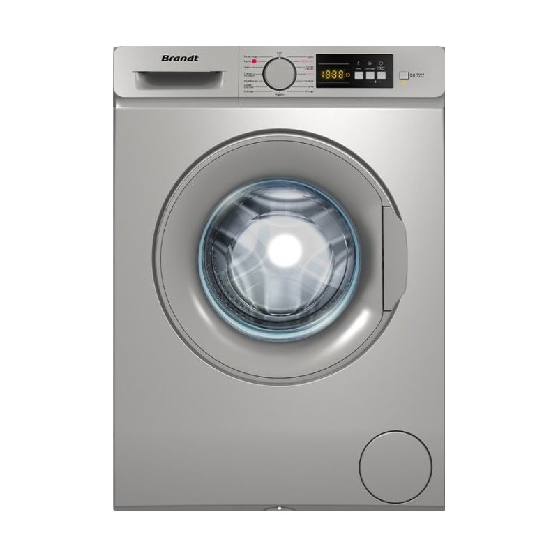 Lave Linge Frontale BRANDT 6 Kg BLF615S - Silver