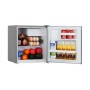 vue frontale Mini Bar BIOLUX MP07S 70 Litres DeFrost Silver