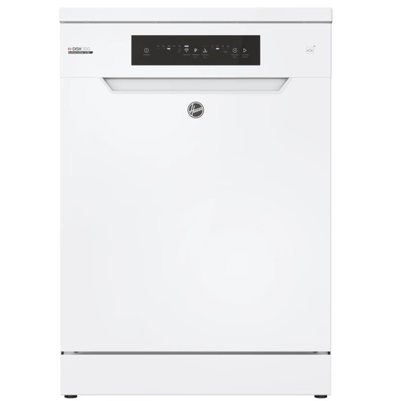 vue frontale Lave Vaisselle Hoover HF3E53L0W-17 13 Couverts Inverter Blanc