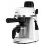 Machine à Café Expresso Floria ZLN9359 4 Tasses 800W Blanc
