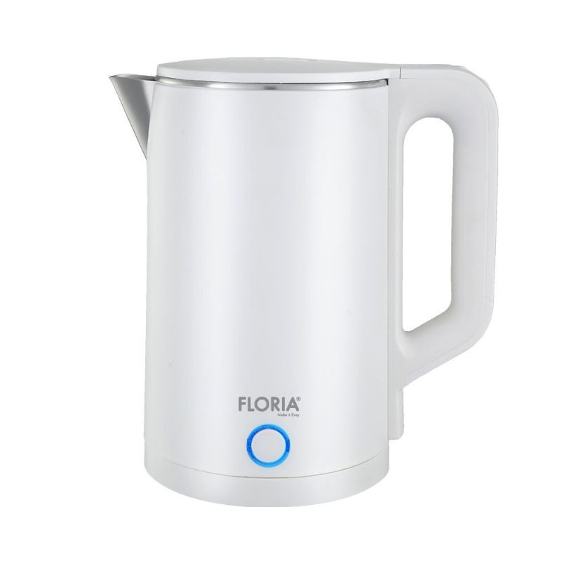 Bouilloire Électrique FlORIA ZLN4920 1500W 2 Litres Blanc