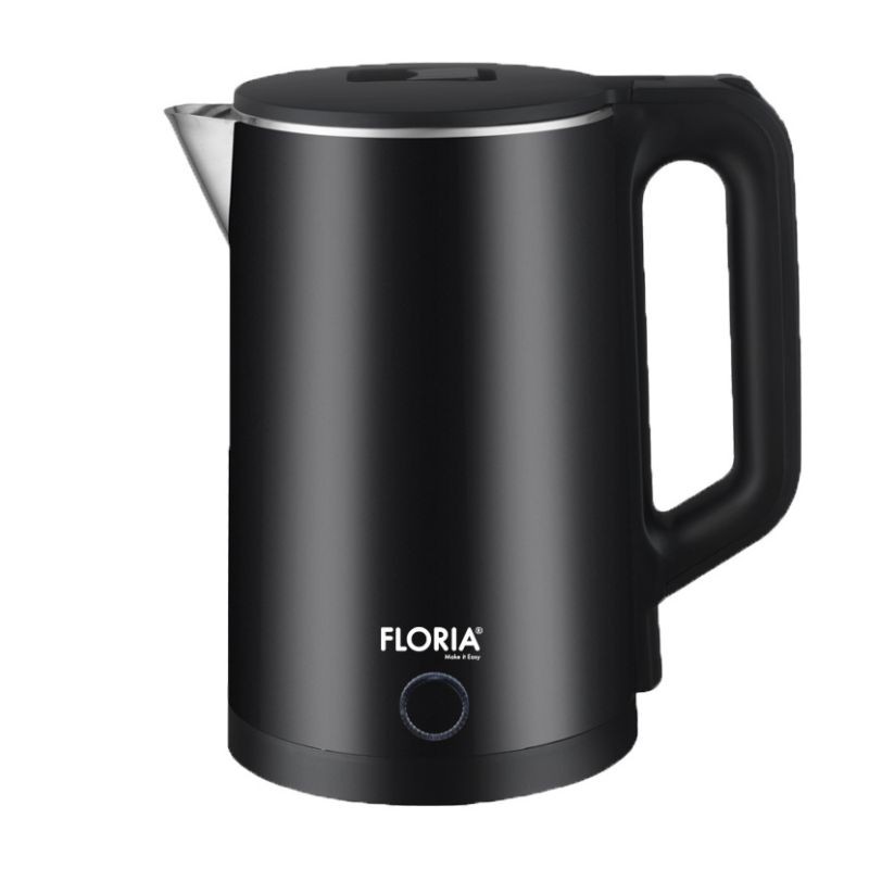 Bouilloire Électrique FlORIA ZLN4919 1500W 2 Litres Noir