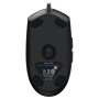 back view Souris Gaming Filaire Logitech G102 Noir