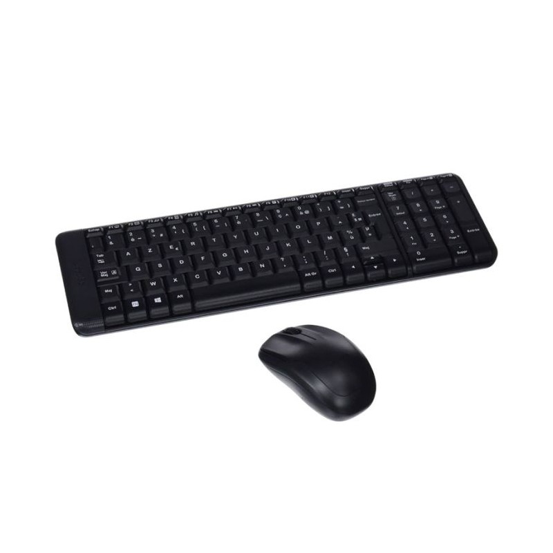 Pack Clavier Souris USB Logitech Mk220 Noir