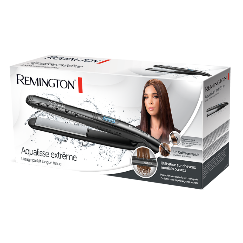 Lisseur Aqualisse Extrême REMINGTON Noir S7307