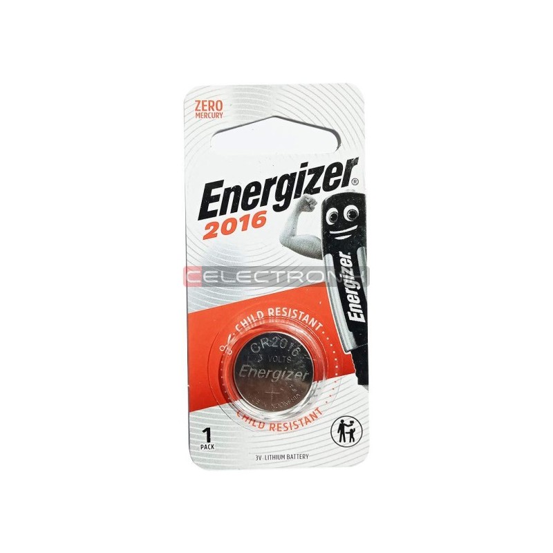Pile Bouton ENERGIZER 3V 2016BP1