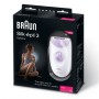 Épilateur BRAUN SILK-3 SE3000 + Système de massage: 2 vitesse Épilateur BRAUN SILK-3 SE3000 + Système de massage: 2 vitesse