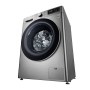 Lave-linge LG F4R5VYG2T 9KG Silver vue de face