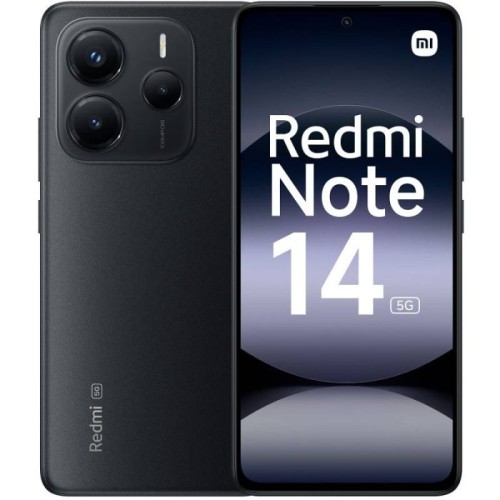 Smartphone Xiaomi Redmi Note 14 5G 6Go 128Go Noir