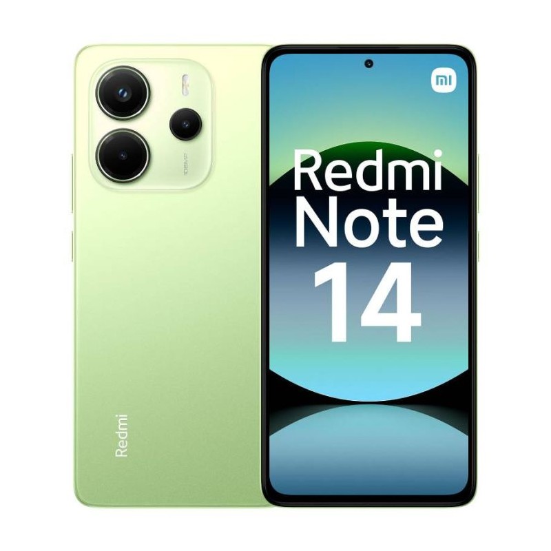 Smartphone Xiaomi Redmi Note 14 4G 8Go 128Go Vert