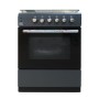 Cuisinière à Gaz Confort Line CL66NVR-TC 4 Feux 60cm Noir
