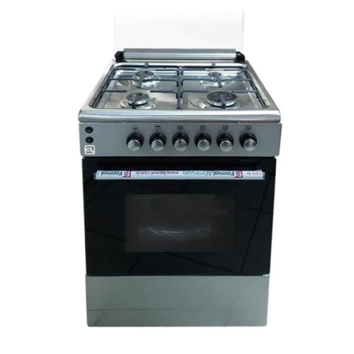 Cuisinière à Gaz Confort Line CL66SVR-TC 4 Feux 60cm Silver