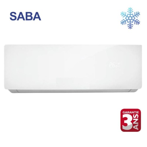 Climatiseur Saba 12000 BTU Froid Blanc