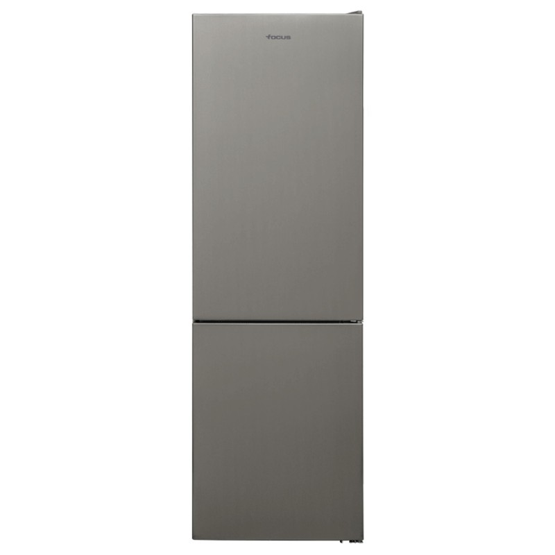 Réfrigérateur Combiné FOCUS F3760X 373L NoFrost Silver